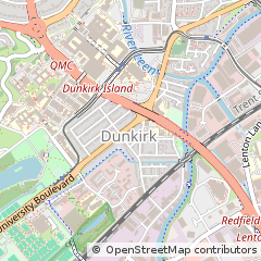 Map of Nottingham