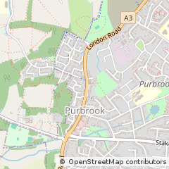 Map of Waterlooville, Hampshire