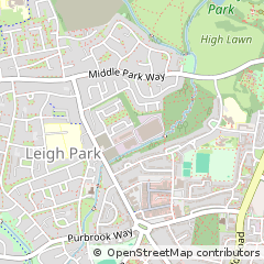 Map of Havant, Hampshire
