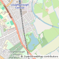 Map of Loughborough