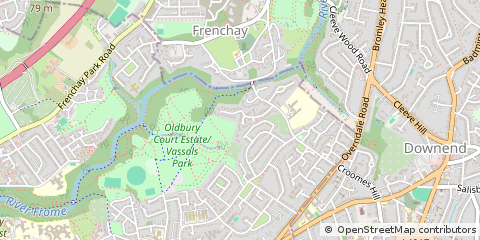 Map of Bristol