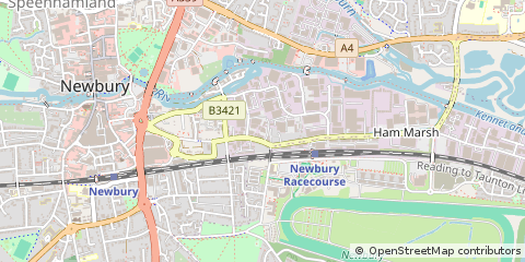 Map of Newbury