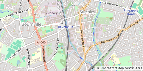 Map of Birmingham
