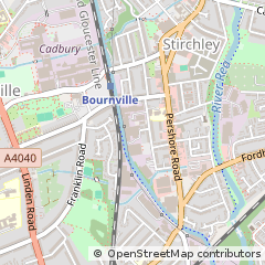Map of Birmingham