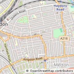 Map of Wimbledon