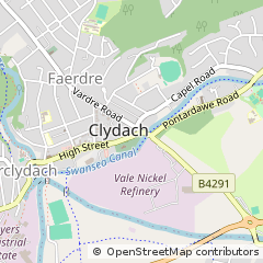 Map of Swansea