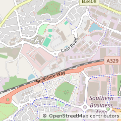 Map of Bracknell, Berkshire