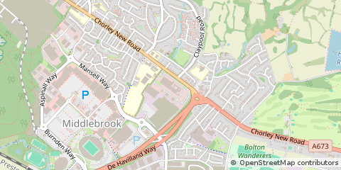 Map of Bolton