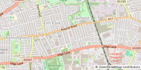 Map of Liverpool