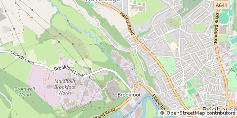Map of Brighouse