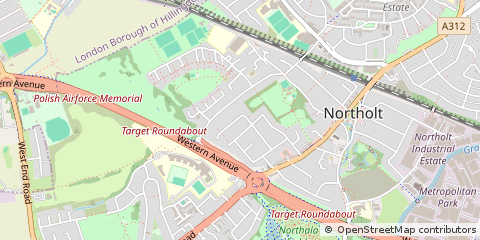 Map of Northolt