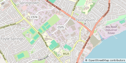 Map of Derry