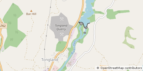 Map of Kirkcudbright, Dumfries and Galloway
