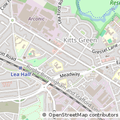 Map of Birmingham