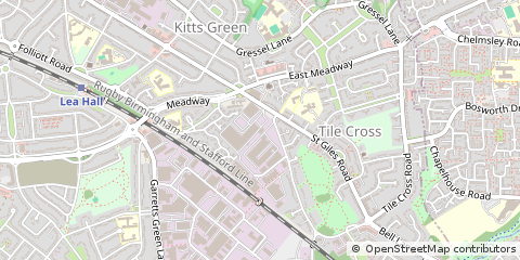 Map of Birmingham