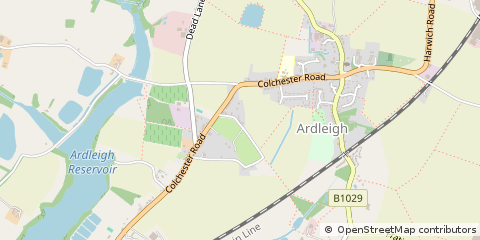 Map of Colchester