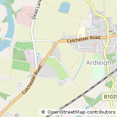 Map of Colchester