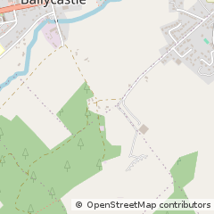 Map of Ballycastle, Antrim