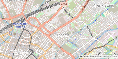 Map of Manchester