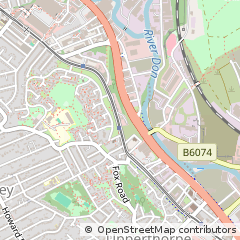 Map of Sheffield