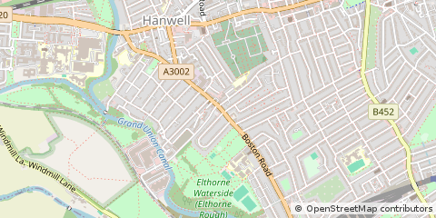 Map of Hanwell