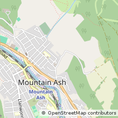 Map of Rhondda Cynon Taff