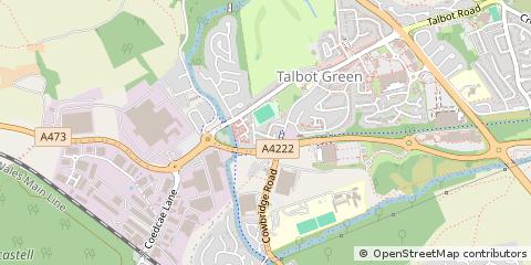Map of Pontyclun