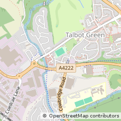 Map of Pontyclun