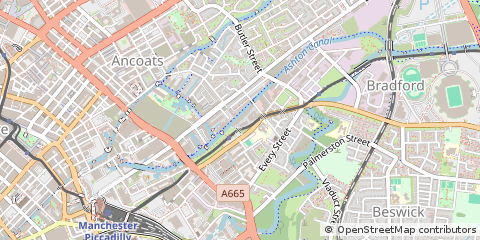 Map of Manchester