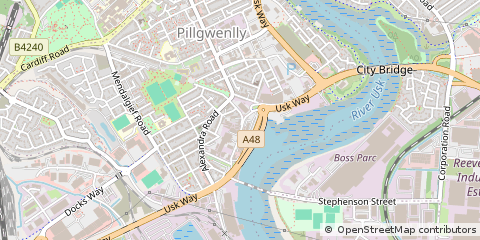 Map of Newport