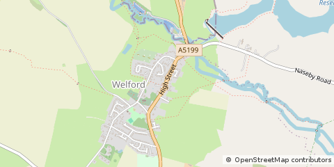 Map of Northampton