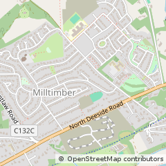 Map of Milltimber, Aberdeen, Aberdeenshire