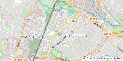Map of Chelmsford