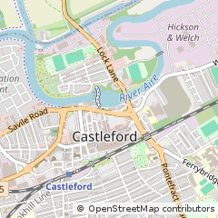 Map of West Yorkshire