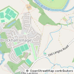 Map of Blackburn, Lancashire
