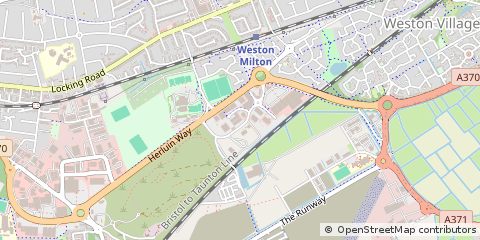 Map of Weston-Super-Mare, Avon