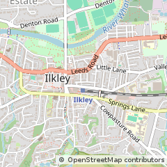 Map of Ilkley