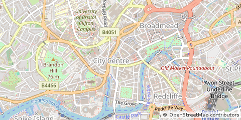 Map of Bristol