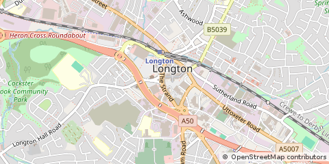 Map of Stoke-on-Trent