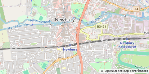 Map of Newbury