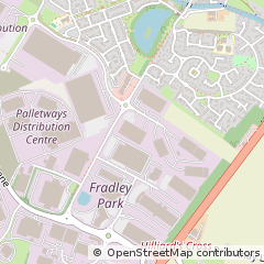 Map of Lichfield, Staffordshire