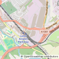 Map of Luton