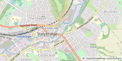 Map of Stalybridge