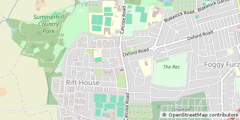 Map of Hartlepool