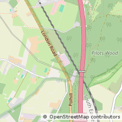 Map of Halstead, Kent