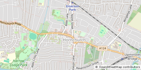 Map of Hornchurch