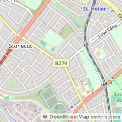 Map of Sutton, Surrey