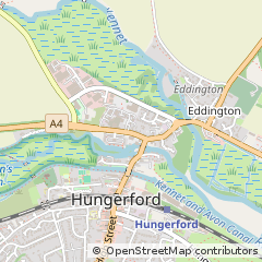 Map of Hungerford, Berkshire