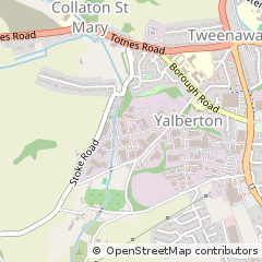 Map of Paignton, Devon