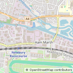 Map of Newbury, Berkshire